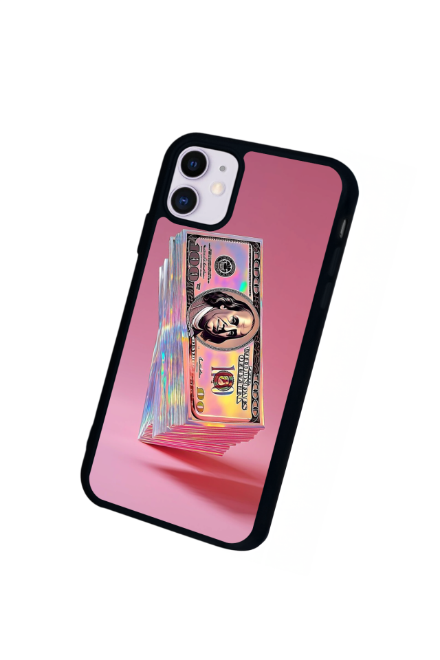 iPhone 11 Uyumlu Money Para Tasarımlı Glossy Premium Kılıf