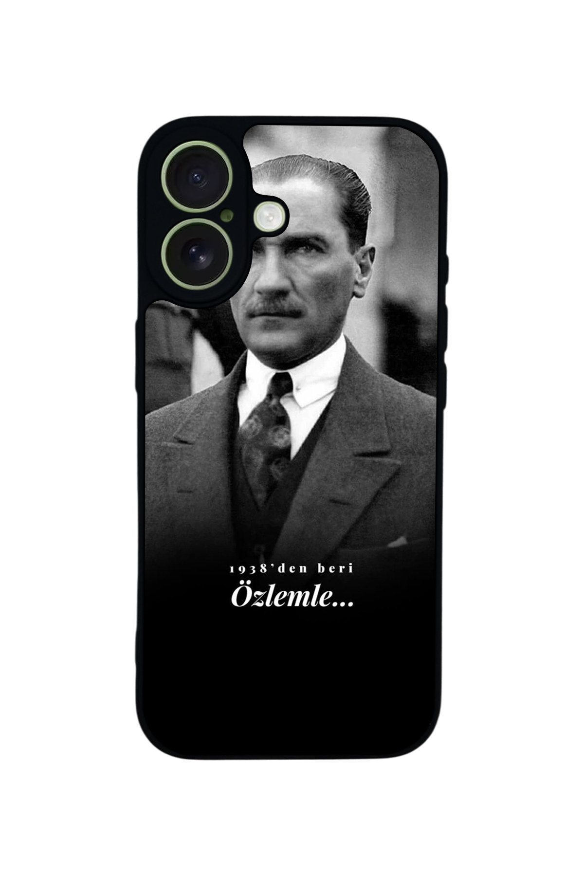 iPhone 17 Uyumlu Mustafa Kemal Ataturk Tasarımlı Glossy Premium Kılıf