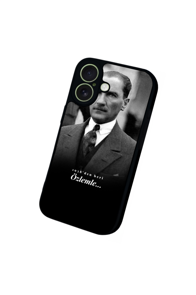 iPhone 17 Uyumlu Mustafa Kemal Ataturk Tasarımlı Glossy Premium Kılıf