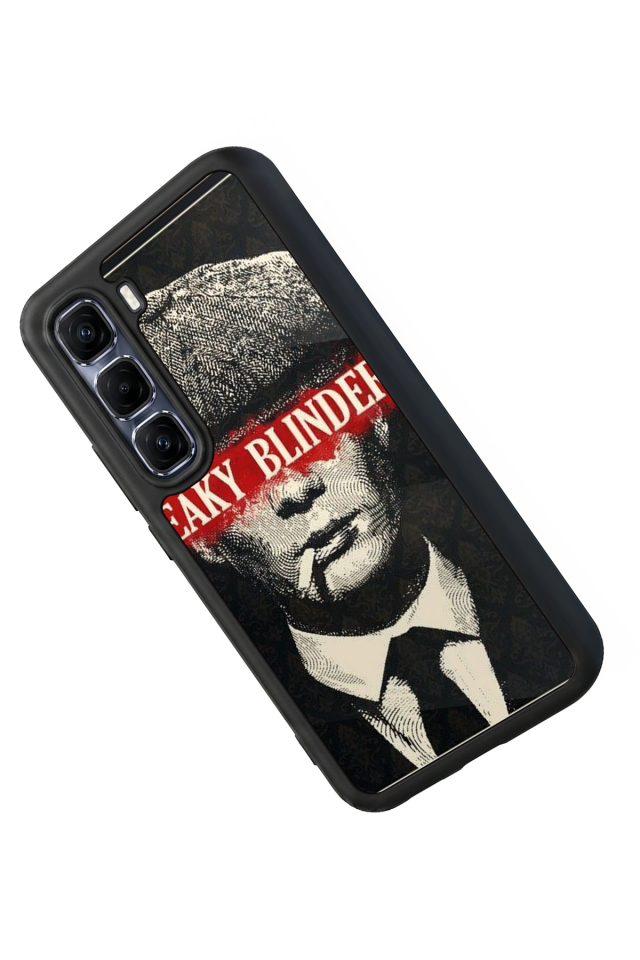 Infinix Hot 60 Pro Plus Uyumlu Peaky Blinders Tasarımlı Glossy Premium Kılıf