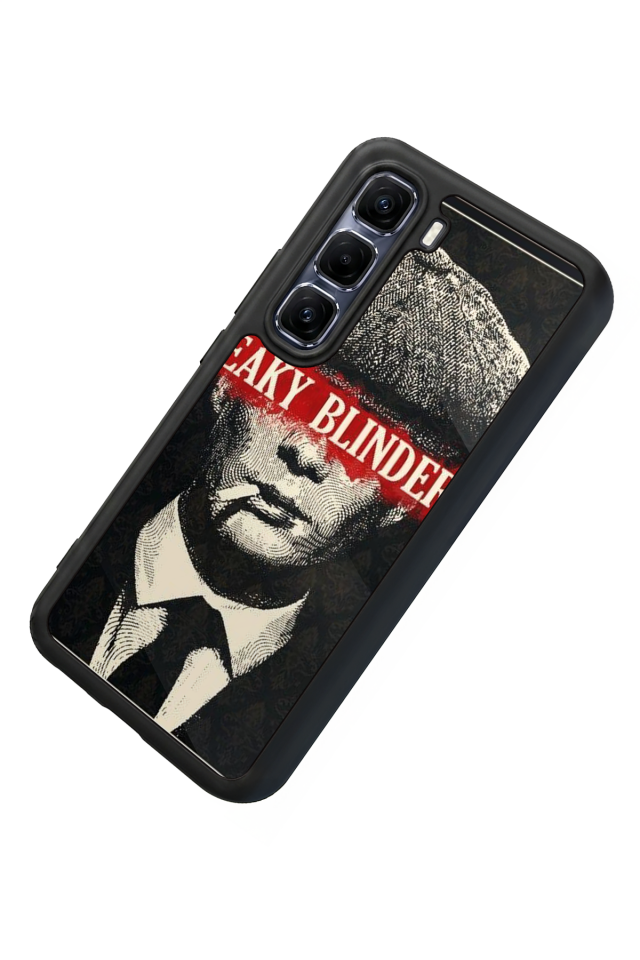 Infinix Hot 60 Pro Plus Uyumlu Peaky Blinders Tasarımlı Glossy Premium Kılıf