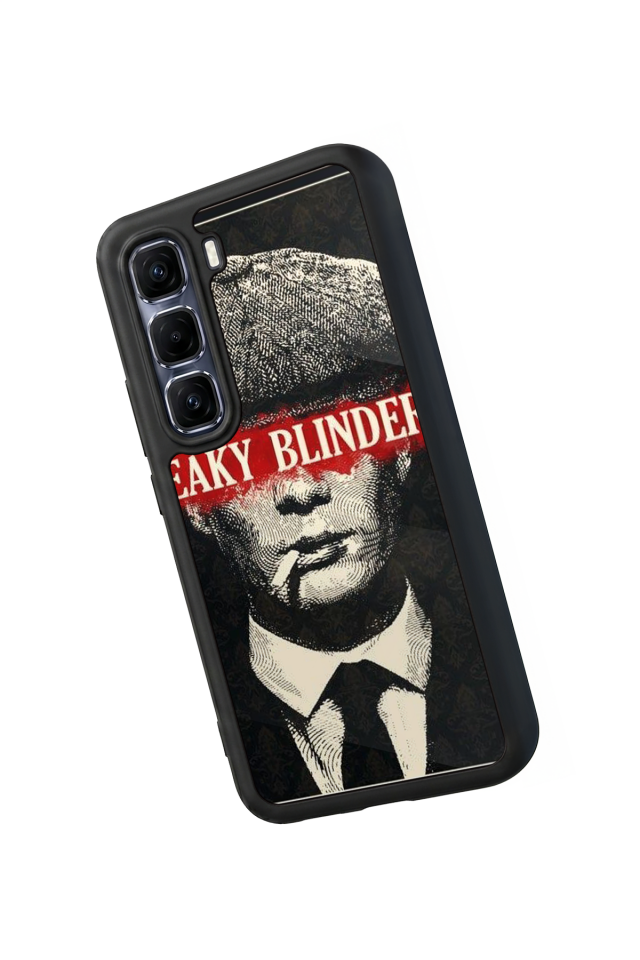 Infinix Hot 60 Pro Plus Uyumlu Peaky Blinders Tasarımlı Glossy Premium Kılıf