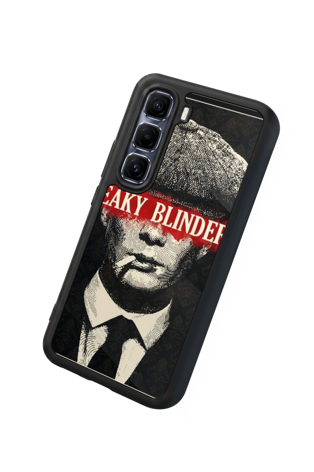 Infinix Hot 60 Pro Plus Uyumlu Peaky Blinders Tasarımlı Glossy Premium Kılıf