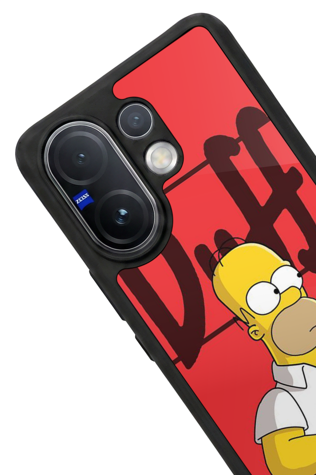 Vivo V60 Uyumlu The Simpsons Tasarımlı Glossy Premium Kılıf