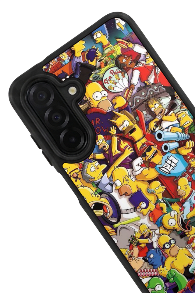 Samsung Galaxy A56 Uyumlu The Simpsons Tasarımlı Glossy Premium Kılıf