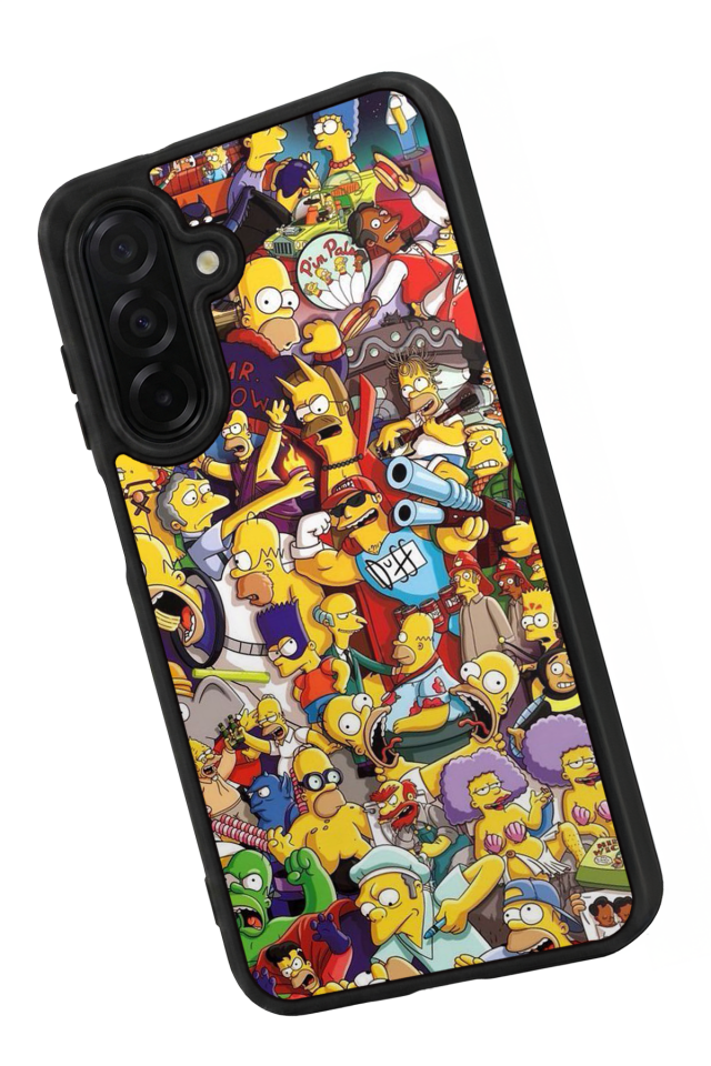 Samsung Galaxy A56 Uyumlu The Simpsons Tasarımlı Glossy Premium Kılıf