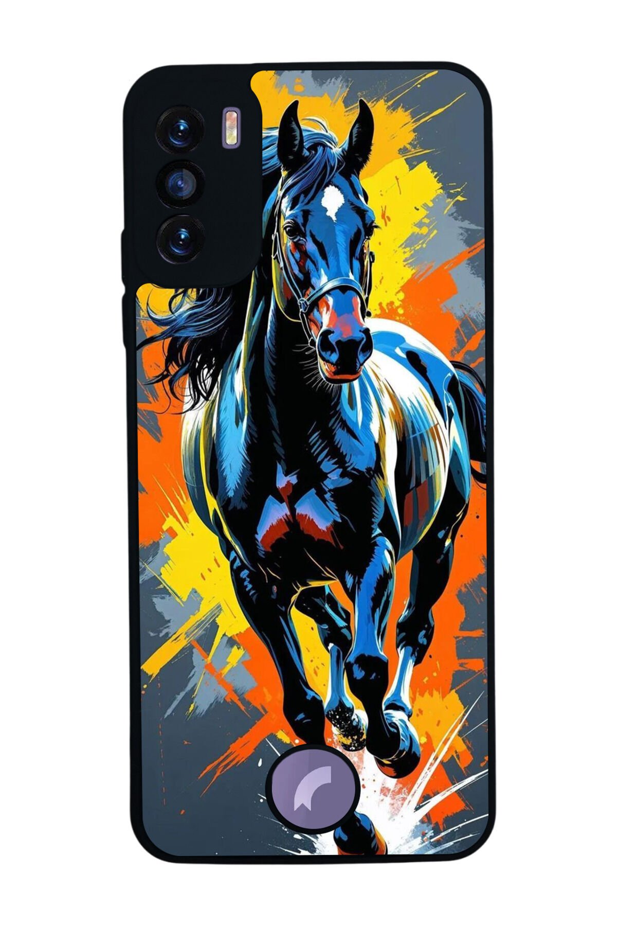 Reeder S19 Max Pro S Uyumlu At Horse Tasarımlı Glossy Premium Kılıf