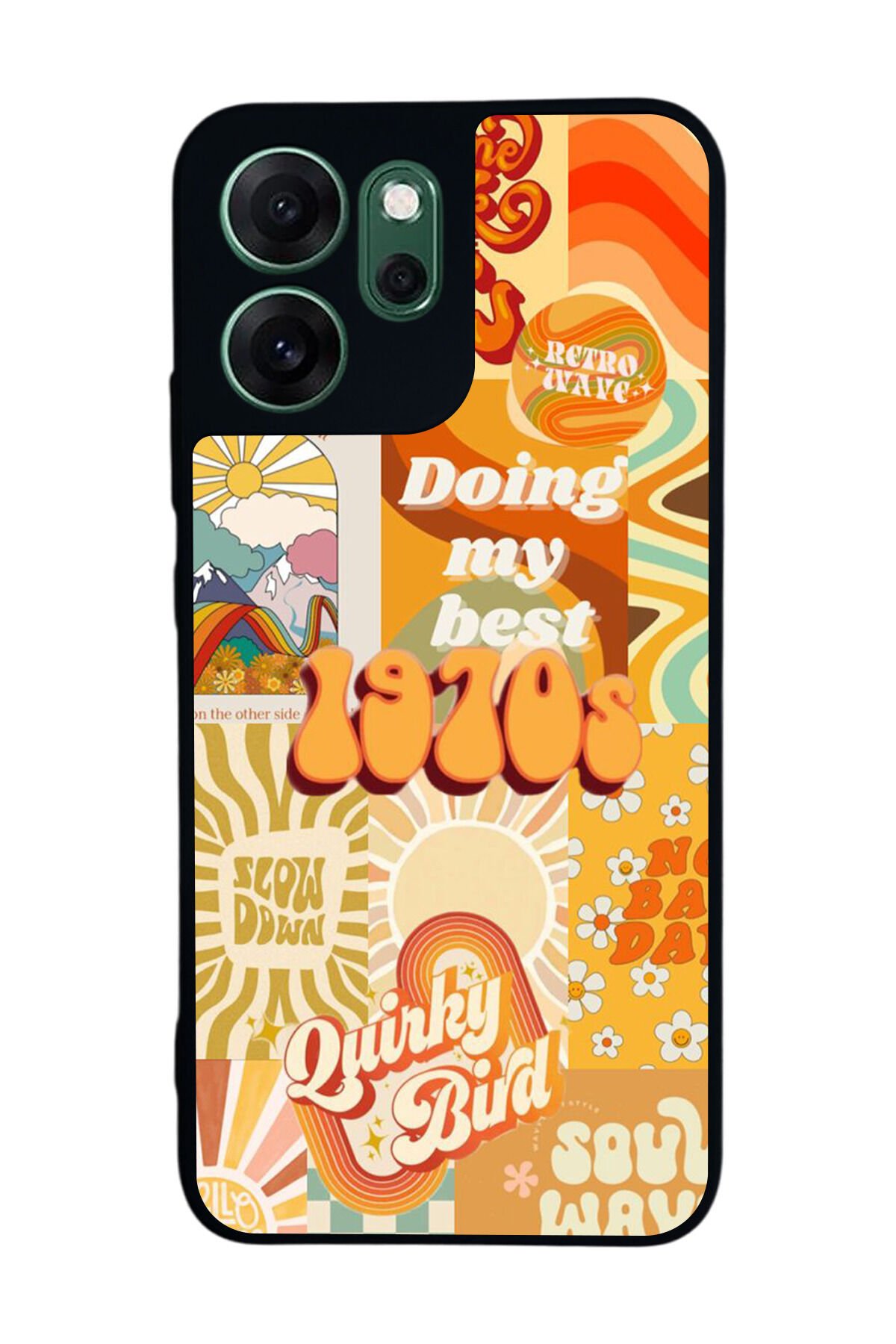 Oppo Reno 14F Uyumlu Poster Tasarımlı Glossy Premium Kılıf