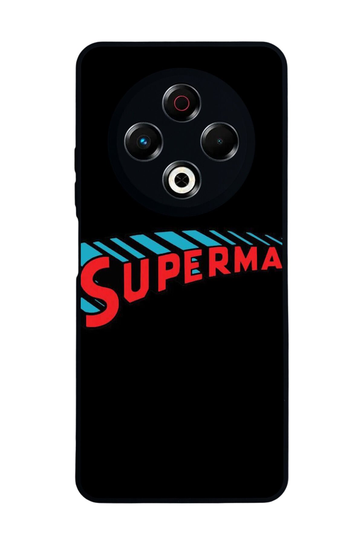Tecno Spark 30 Uyumlu Superman Tasarımlı Glossy Premium Kılıf