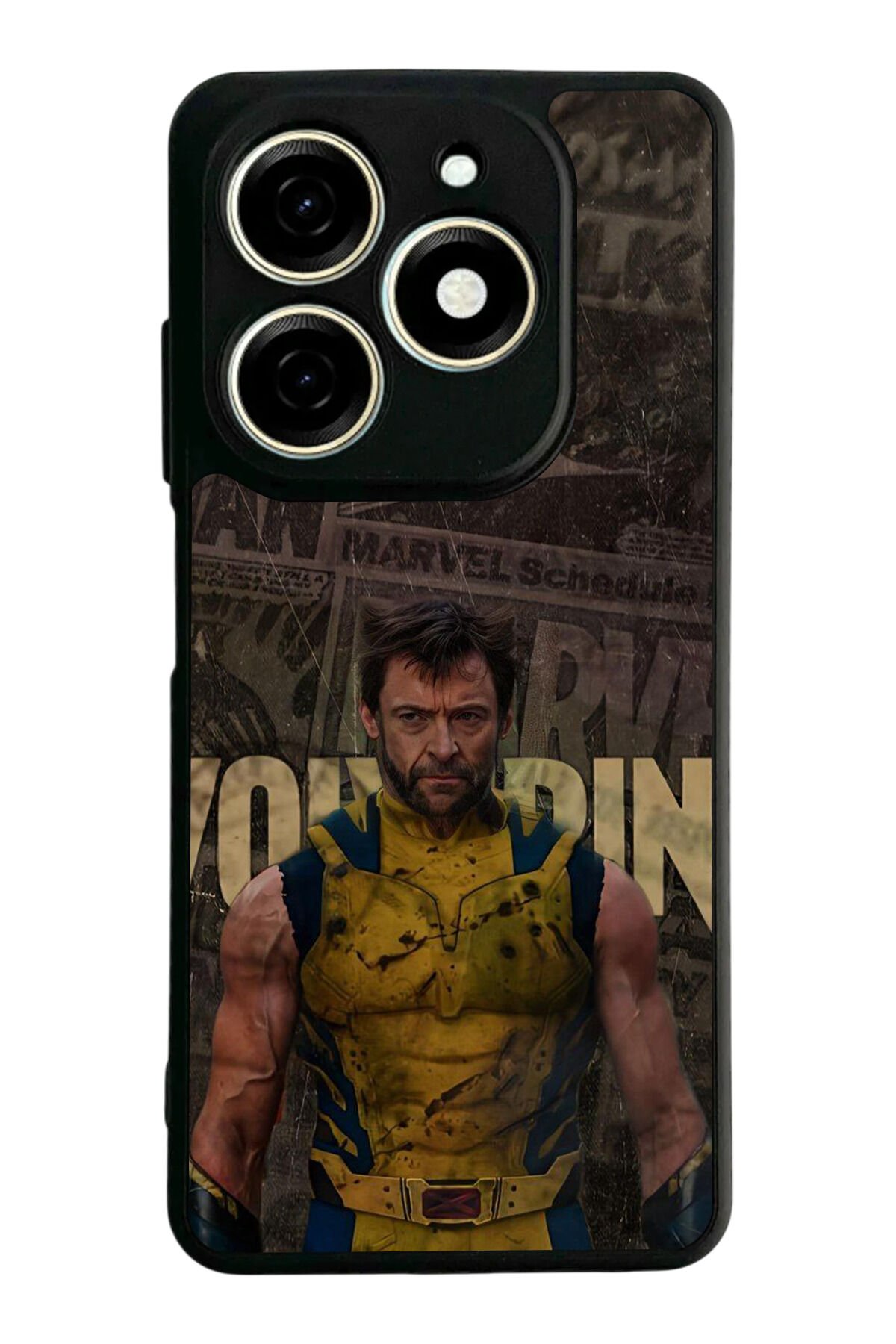 Infınıx Smart 8 Pro Uyumlu Wolverine Tasarımlı Glossy Premium Kılıf