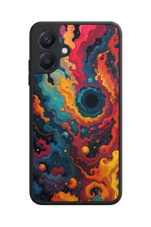 Samsung Galaxy A07 Uyumlu Abstract Tasarımlı Glossy Premium Kılıf