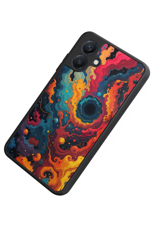 Samsung Galaxy A07 Uyumlu Abstract Tasarımlı Glossy Premium Kılıf