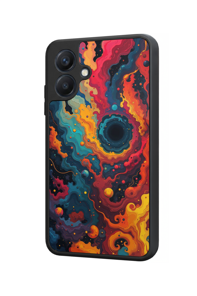 Samsung Galaxy A07 Uyumlu Abstract Tasarımlı Glossy Premium Kılıf
