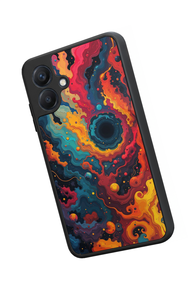 Samsung Galaxy A07 Uyumlu Abstract Tasarımlı Glossy Premium Kılıf