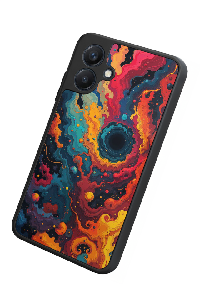 Samsung Galaxy A07 Uyumlu Abstract Tasarımlı Glossy Premium Kılıf
