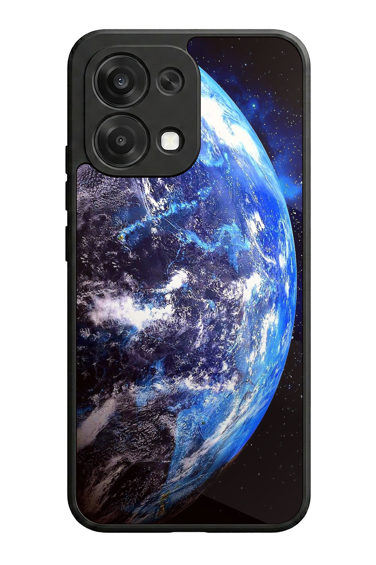 Oppo A6 Pro Uyumlu Ay Tasarımlı Glossy Premium Kılıf