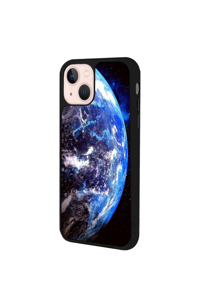 iPhone 13 Mini Uyumlu Ay Tasarımlı Glossy Premium Kılıf