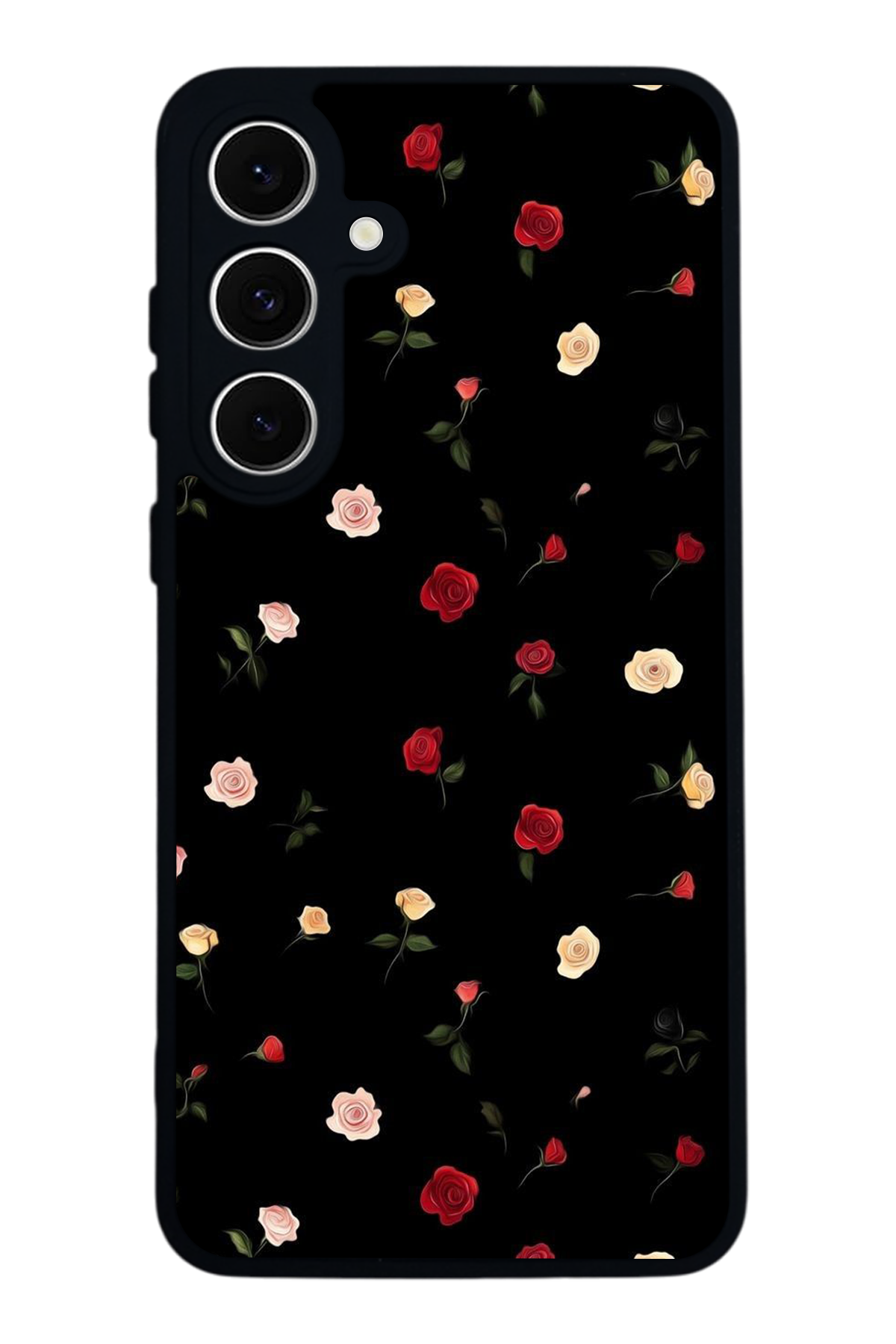 Samsung Galaxy A16 Uyumlu Floral Tasarımlı Glossy Premium Kılıf