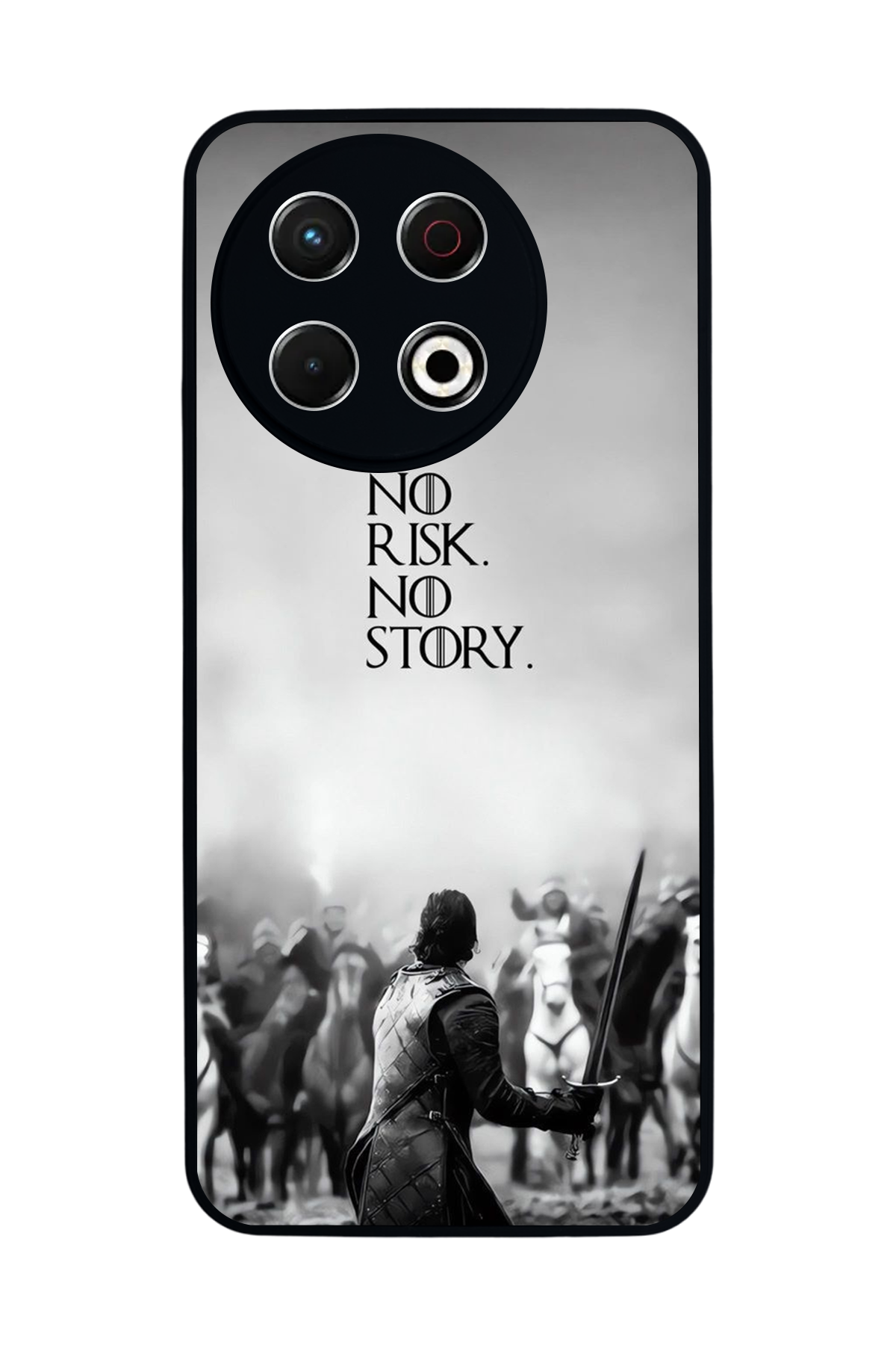 Tecno Spark 30 Pro Uyumlu GameOfThrones Tasarımlı Glossy Premium Kılıf