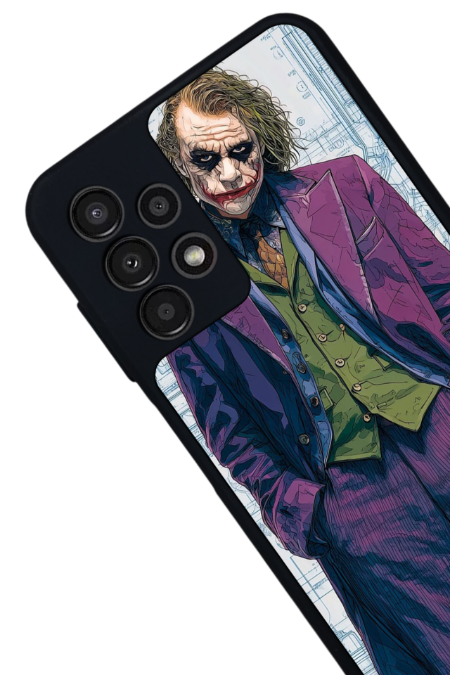 Samsung Galaxy A23 Uyumlu Joker Tasarımlı Glossy Premium Kılıf
