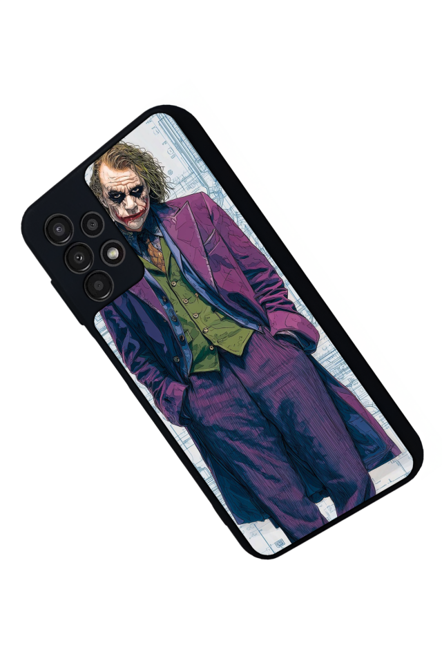 Samsung Galaxy A23 Uyumlu Joker Tasarımlı Glossy Premium Kılıf