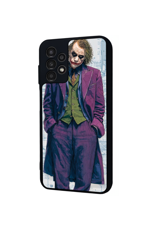 Samsung Galaxy A23 Uyumlu Joker Tasarımlı Glossy Premium Kılıf
