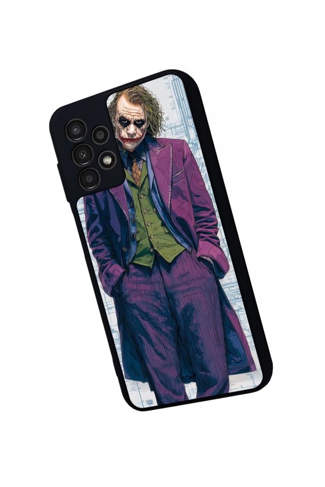 Samsung Galaxy A23 Uyumlu Joker Tasarımlı Glossy Premium Kılıf