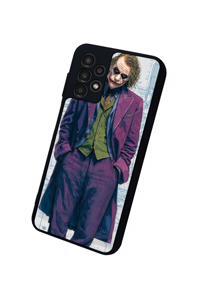 Samsung Galaxy A23 Uyumlu Joker Tasarımlı Glossy Premium Kılıf