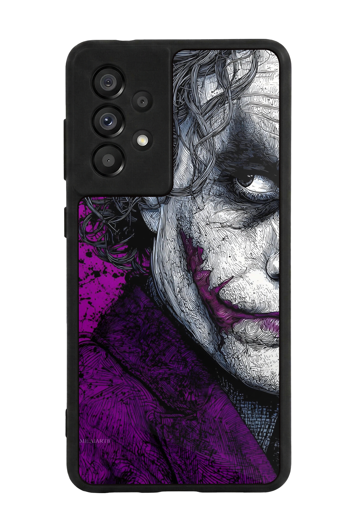 Samsung Galaxy A73 Uyumlu Joker Tasarımlı Glossy Premium Kılıf