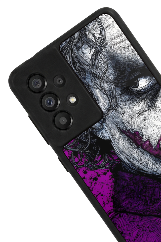 Samsung Galaxy A73 Uyumlu Joker Tasarımlı Glossy Premium Kılıf