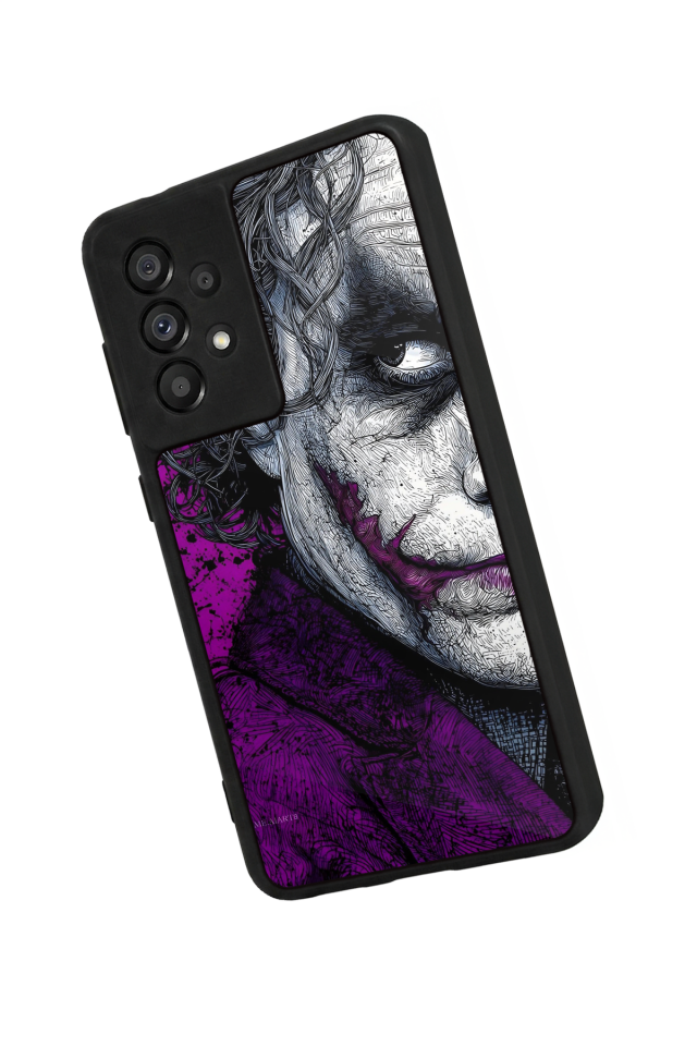 Samsung Galaxy A73 Uyumlu Joker Tasarımlı Glossy Premium Kılıf