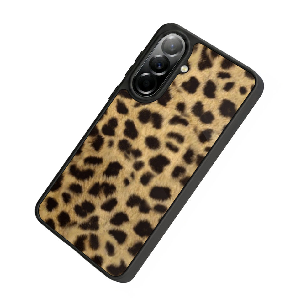 Samsung Galaxy A57 Uyumlu Leopar Tasarımlı Glossy Premium Kılıf
