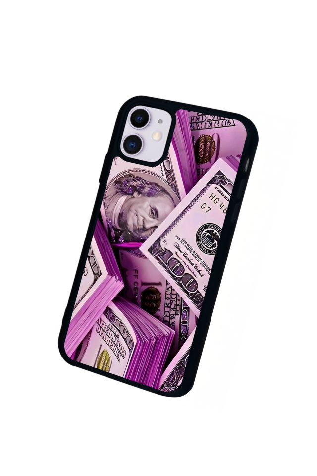 iPhone 11 Uyumlu Money Para Tasarımlı Glossy Premium Kılıf