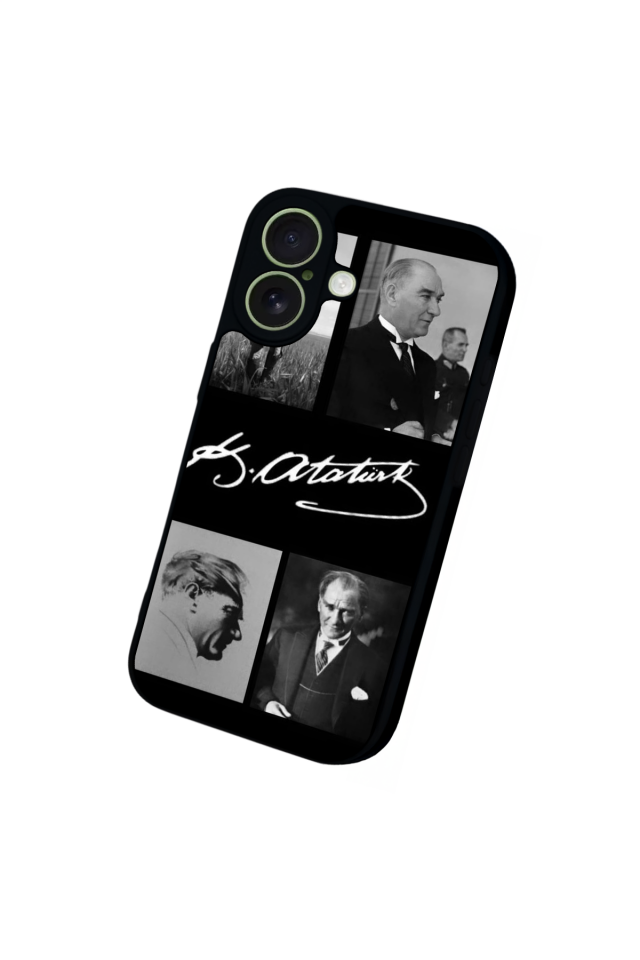 iPhone 17 Uyumlu Mustafa Kemal Ataturk Tasarımlı Glossy Premium Kılıf