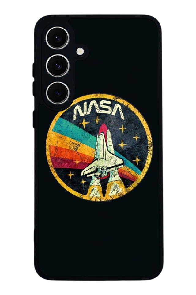 Samsung Galaxy S24 FE Uyumlu Nasa Tasarımlı Glossy Premium Kılıf