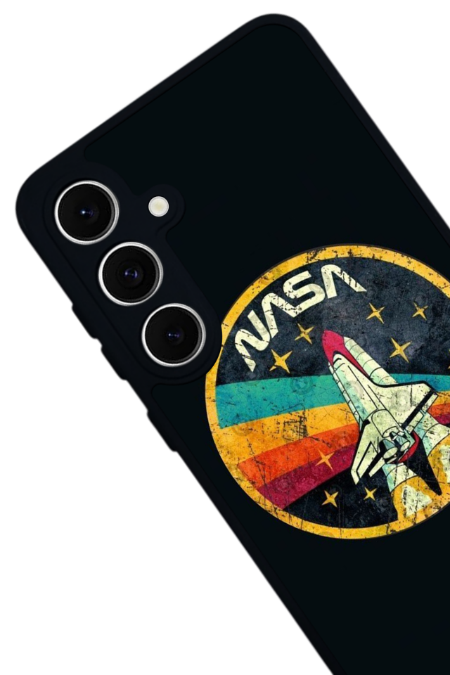 Samsung Galaxy S24 FE Uyumlu Nasa Tasarımlı Glossy Premium Kılıf