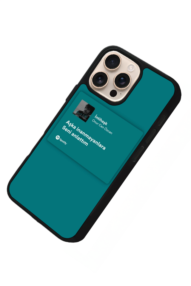 iPhone 14 Pro Max Uyumlu Sarki Sozleri Tasarımlı Glossy Premium Kılıf