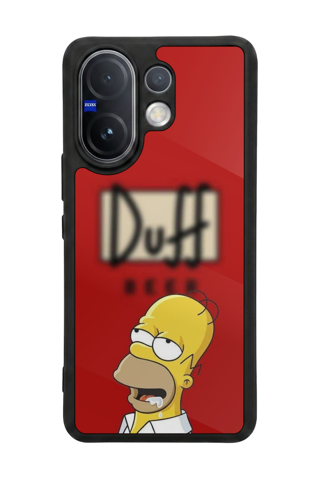 Vivo V60 Uyumlu The Simpsons Tasarımlı Glossy Premium Kılıf