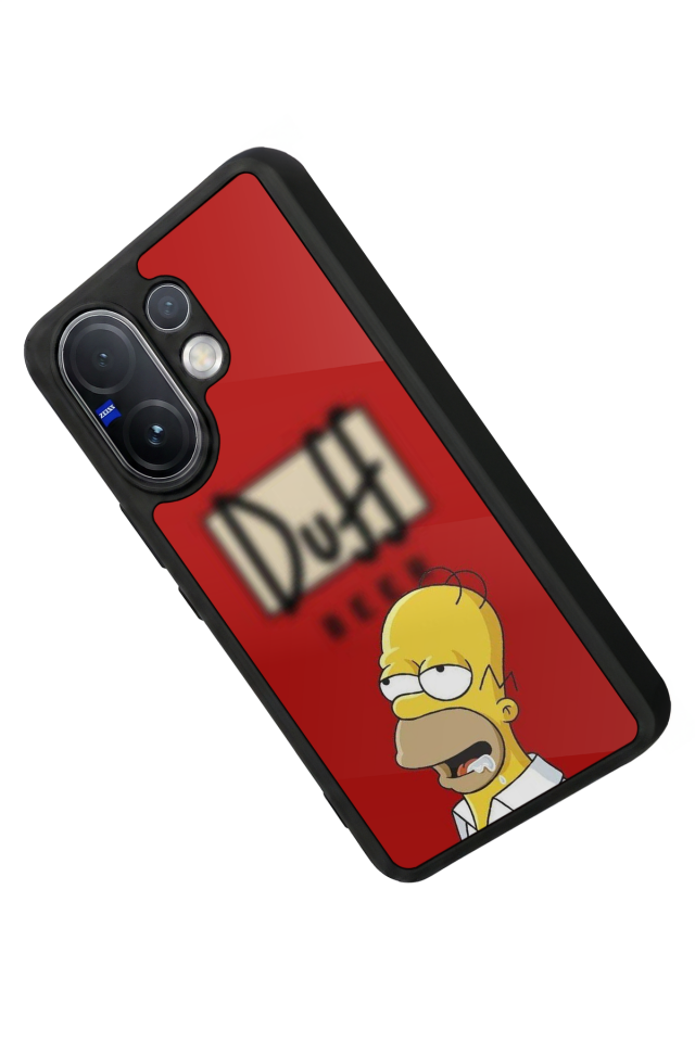 Vivo V60 Uyumlu The Simpsons Tasarımlı Glossy Premium Kılıf