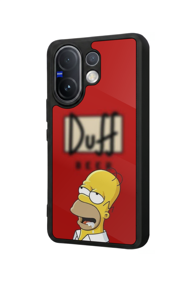 Vivo V60 Uyumlu The Simpsons Tasarımlı Glossy Premium Kılıf