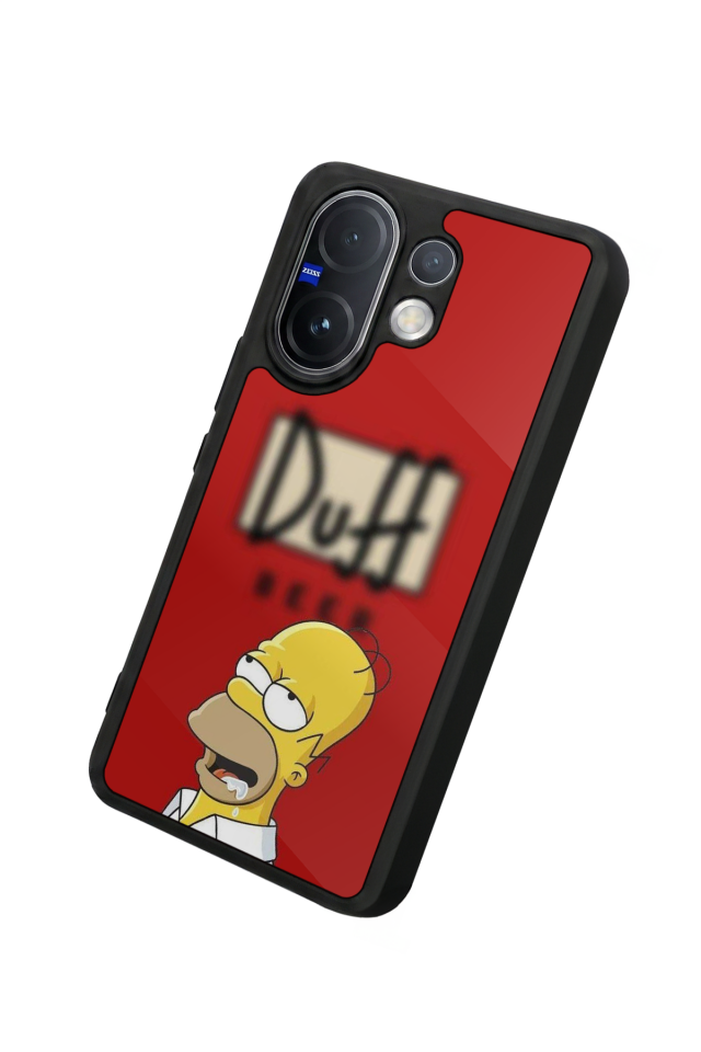 Vivo V60 Uyumlu The Simpsons Tasarımlı Glossy Premium Kılıf