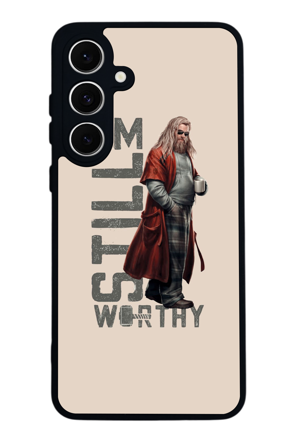 Samsung Galaxy S24 FE Uyumlu Thor Tasarımlı Glossy Premium Kılıf