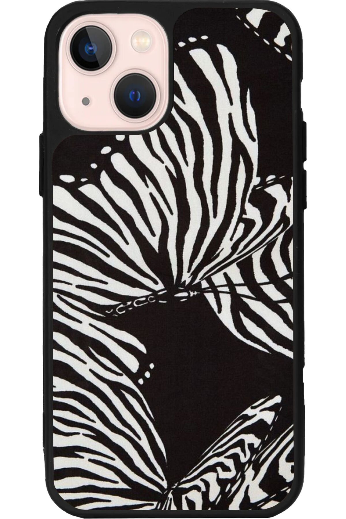 iPhone 13 Mat Siyah Uyumlu Kılıf – Yumuşak Silikon, Koruyucu, Şok Emici Kapak