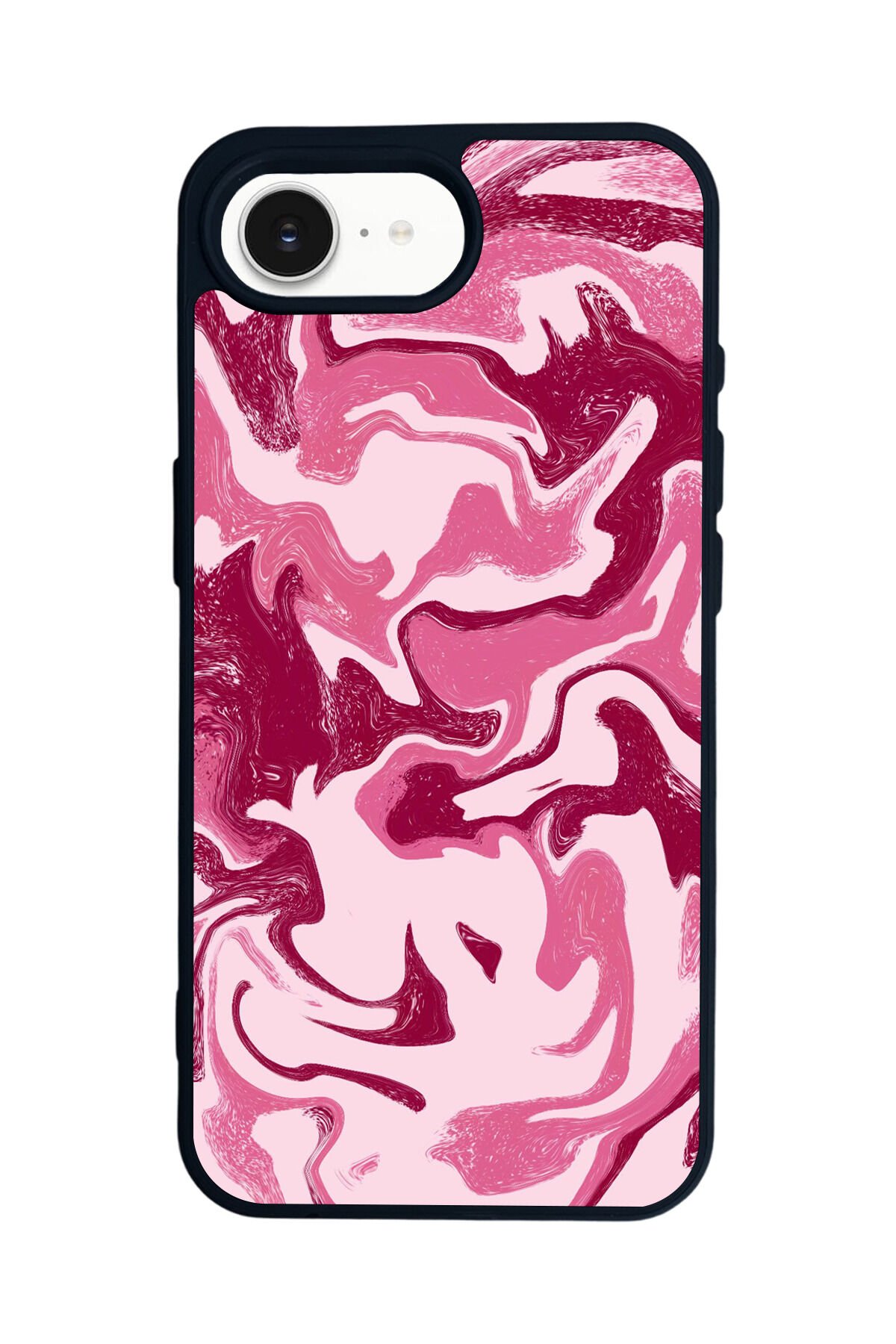 iPhone 16E Uyumlu Soft Degrade Tasarımlı Glossy Premium Kılıf