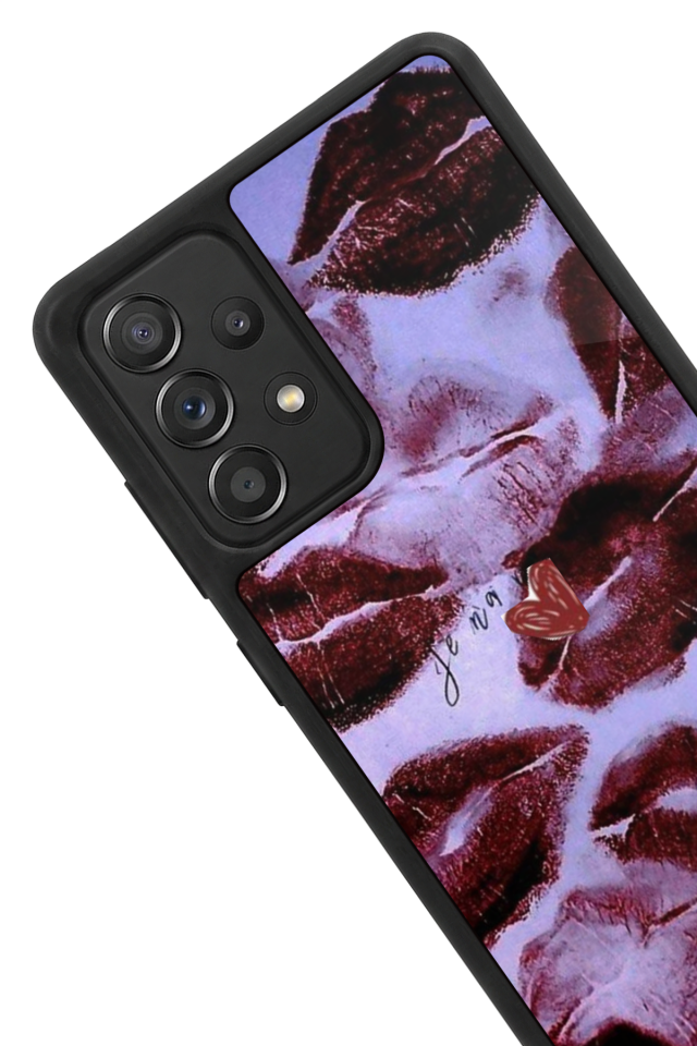 Samsung Galaxy A72 Uyumlu Dudak Tasarımlı Glossy Premium Kılıf