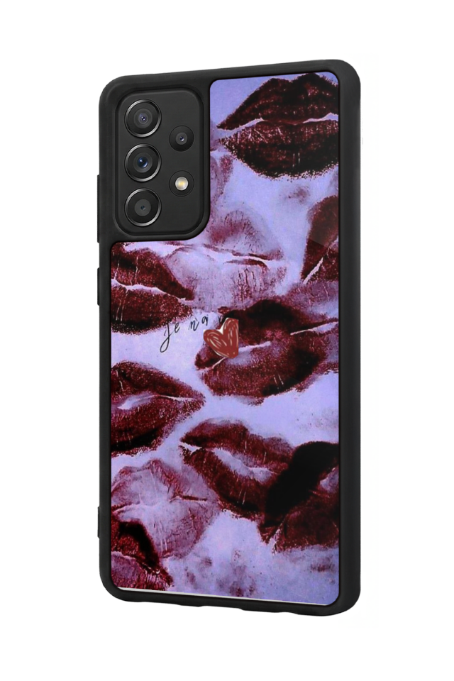 Samsung Galaxy A72 Uyumlu Dudak Tasarımlı Glossy Premium Kılıf