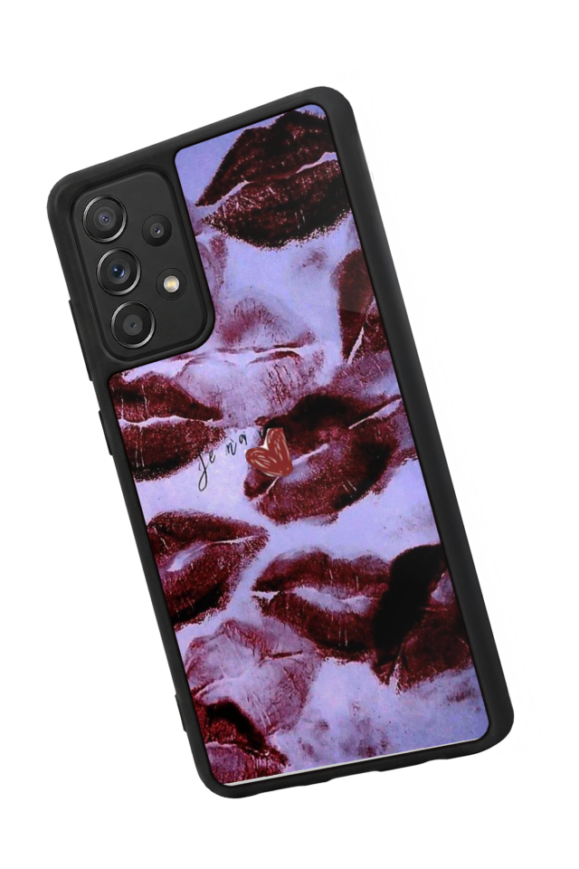 Samsung Galaxy A72 Uyumlu Dudak Tasarımlı Glossy Premium Kılıf