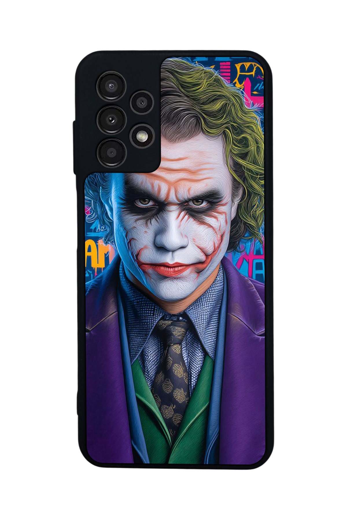Samsung Galaxy A23 Uyumlu Joker Tasarımlı Glossy Premium Kılıf
