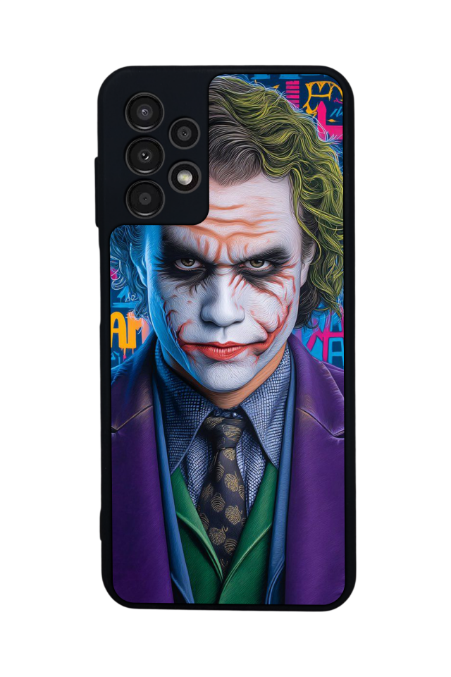 Samsung Galaxy A23 Uyumlu Joker Tasarımlı Glossy Premium Kılıf