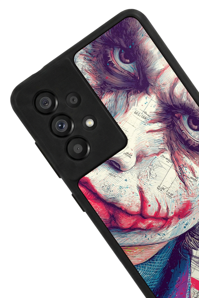 Samsung Galaxy A73 Uyumlu Joker Tasarımlı Glossy Premium Kılıf